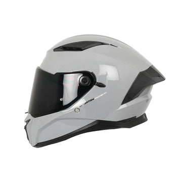 CASCO INTEGRAL SPARTAN PANTHER SV PLANO A2 GRIS BRILLANTE